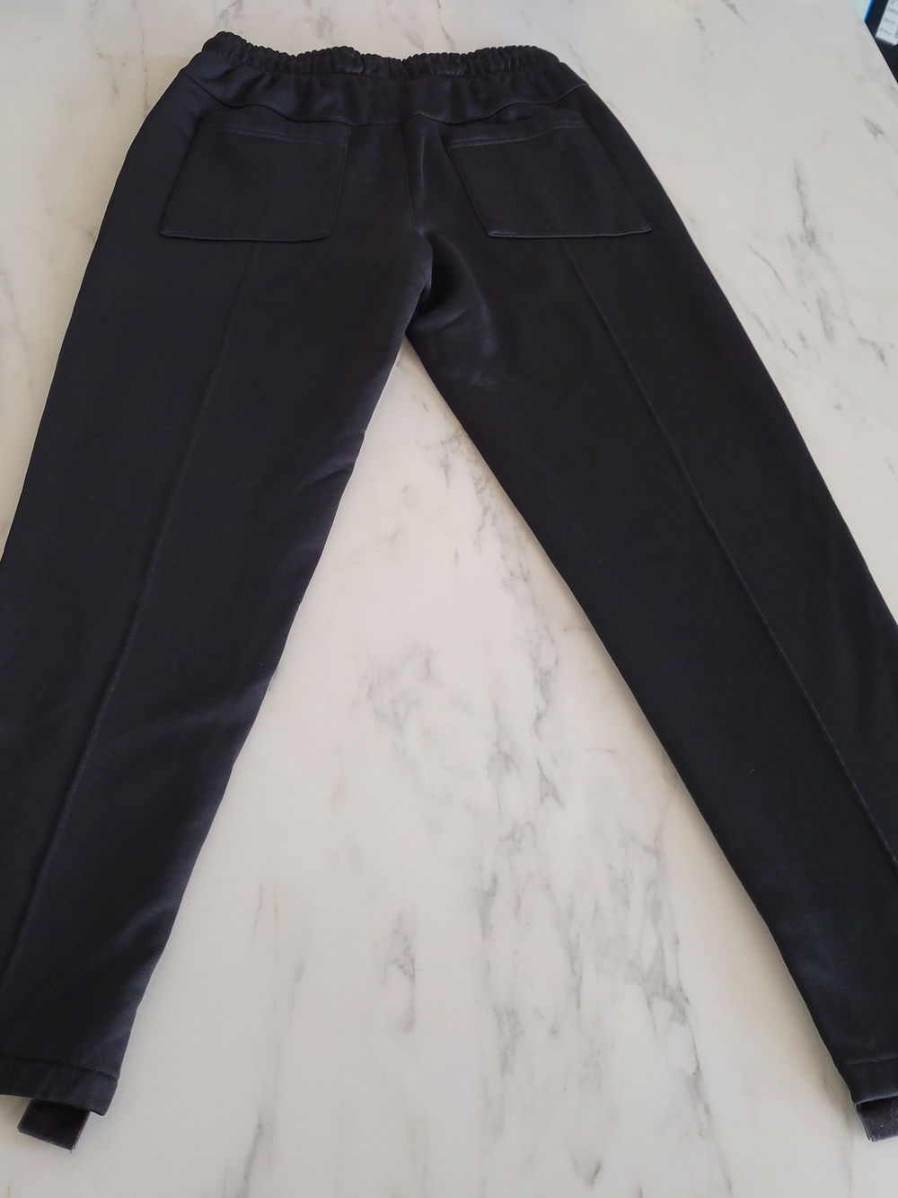 PUMA x Rhude Traxedo Track Pants Black Teal Drawstring Size M Heavyweight 2020 - Picture 2 of 12